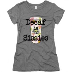 Ladies Slim Fit Super Soft Triblend Tee