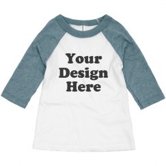 Custom Toddler Raglan T-Shirts