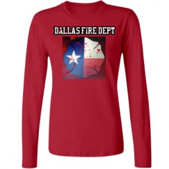 Ladies Relaxed Fit Basic Long Sleeve Tee