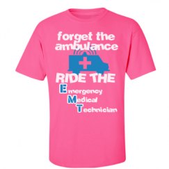 Unisex Ultra Cotton Safety Neon Crewneck Tee