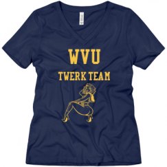 Ladies Relaxed Fit V-Neck Tee