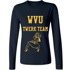 Ladies Relaxed Fit Basic Long Sleeve Tee