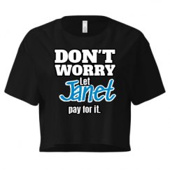 Ladies Festival Cali Crop Top Tee