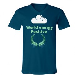 Unisex V-Neck Jersey Tee