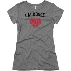 Ladies Slim Fit Super Soft Triblend Tee