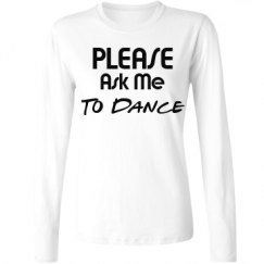 Ladies Relaxed Fit Basic Long Sleeve Tee