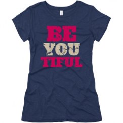 Ladies Slim Fit Super Soft Triblend Tee