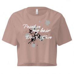 Ladies Festival Cali Crop Top Tee