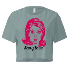 Ladies Festival Cali Crop Top Tee