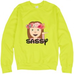 Unisex Neon Crewneck Sweatshirt
