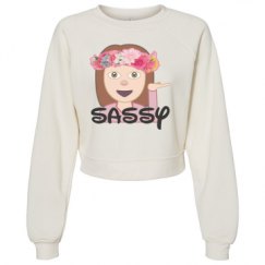 Women's Raglan Pullover Fleece