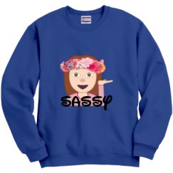 Unisex Film and Foil Crewneck Sweatshirt