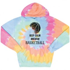 Unisex Tie-Dye Fleece Hoodie