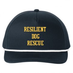 Snapback Five-Panel Rope Hat