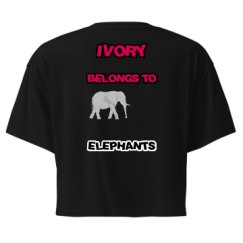 Ladies Festival Cali Crop Top Tee