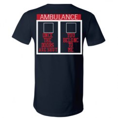 Unisex V-Neck Jersey Tee