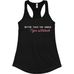 Ladies Slim Fit Racerback Tank Top