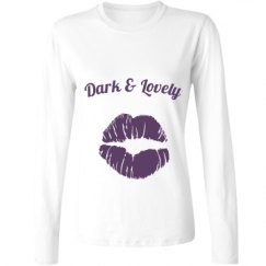 Ladies Relaxed Fit Basic Long Sleeve Tee