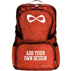 Cinch Backpack Bag Black Cheer Cheerleader Pom Poms Personalized Custom
