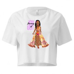 Ladies Festival Cali Crop Top Tee