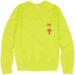 Unisex Neon Crewneck Sweatshirt