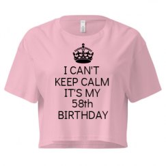 Ladies Festival Cali Crop Top Tee