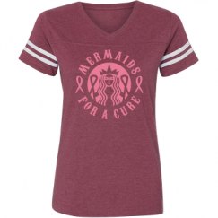 Ladies Relaxed Fit Vintage Sports Tee