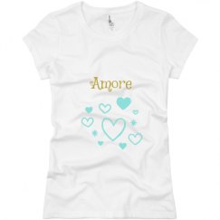 Ladies Slim Fit Basic Promo Jersey Tee