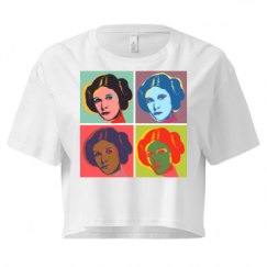 Ladies Festival Cali Crop Top Tee