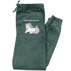 Pigment-Dyed Fleece Pants