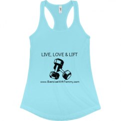Ladies Slim Fit Racerback Tank Top