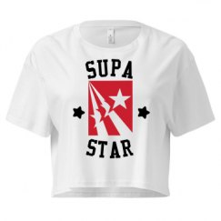 Ladies Festival Cali Crop Top Tee