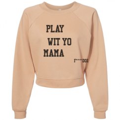 Women's Raglan Pullover Fleece