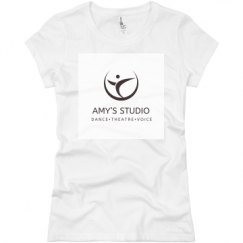 Ladies Slim Fit Basic Promo Jersey Tee