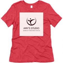 Ladies Relaxed Fit Super Soft Triblend Tee