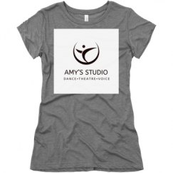 Ladies Slim Fit Super Soft Triblend Tee