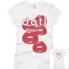 CW DATI SLIM FIT LIPS VINTAGE TEE