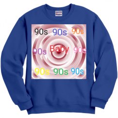 Unisex Film and Foil Crewneck Sweatshirt