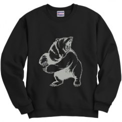 Unisex Film and Foil Crewneck Sweatshirt