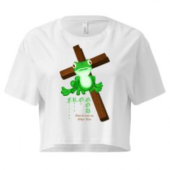 Ladies Festival Cali Crop Top Tee