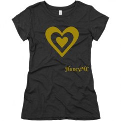 Ladies Slim Fit Super Soft Triblend Tee