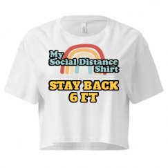 Ladies Festival Cali Crop Top Tee