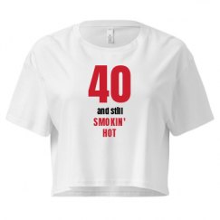 Ladies Festival Cali Crop Top Tee