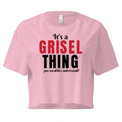 Ladies Festival Cali Crop Top Tee