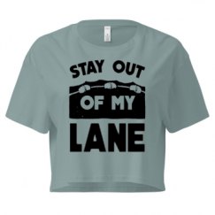 Ladies Festival Cali Crop Top Tee