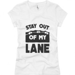 Ladies Slim Fit Basic Promo Jersey Tee
