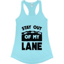Ladies Slim Fit Racerback Tank Top