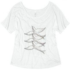 Ladies Flowy Slouchy Tee