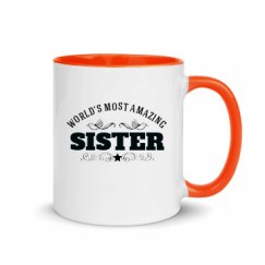 11oz Ceramic Mug with Color Inside