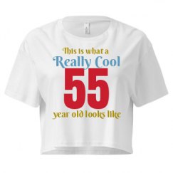 Ladies Festival Cali Crop Top Tee